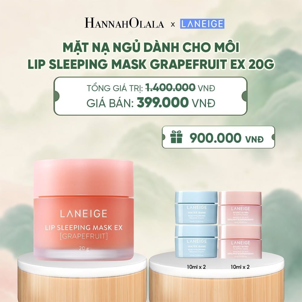  MẶT NẠ NGỦ DÀNH CHO MÔI LANEIGE LIP SLEEPING MASK 20G (CHỌN MÙI HƯƠNG) - A1633 