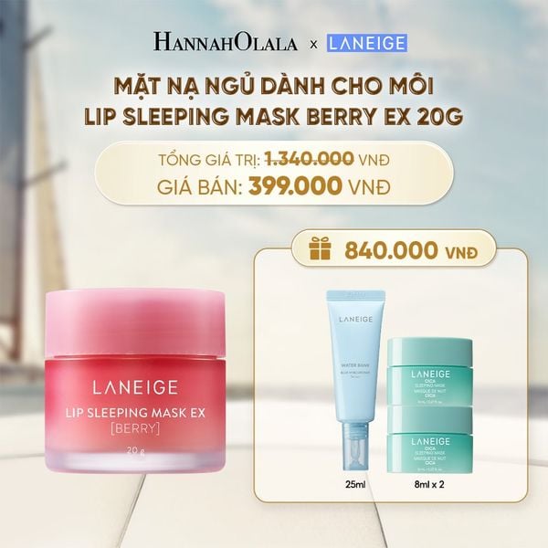  MẶT NẠ NGỦ DÀNH CHO MÔI LANEIGE LIP SLEEPING MASK 20G (CHỌN MÙI HƯƠNG) - A593 