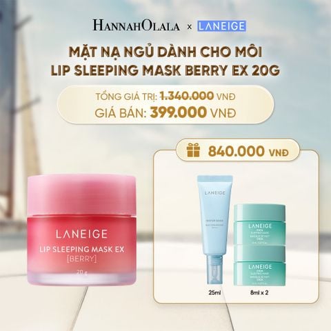  MẶT NẠ NGỦ DÀNH CHO MÔI LANEIGE LIP SLEEPING MASK 20G (CHỌN MÙI HƯƠNG) - A593 