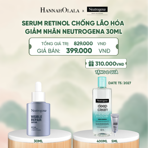  SERUM RETINOL CHỐNG LÃO HÓA GIẢM NHĂN NEUTROGENA VISIBLE REPAIR 30ML - A996 