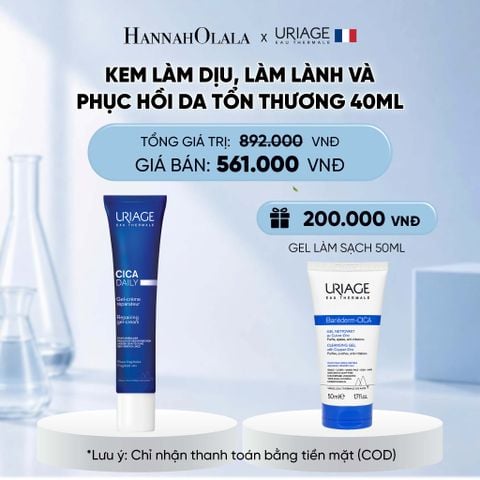  KEM LÀM DỊU, LÀM LÀNH VÀ PHỤC HỒI DA TỔN THƯƠNG HẰNG NGÀY CICA DAILY GEL-CRÈME 40ML 