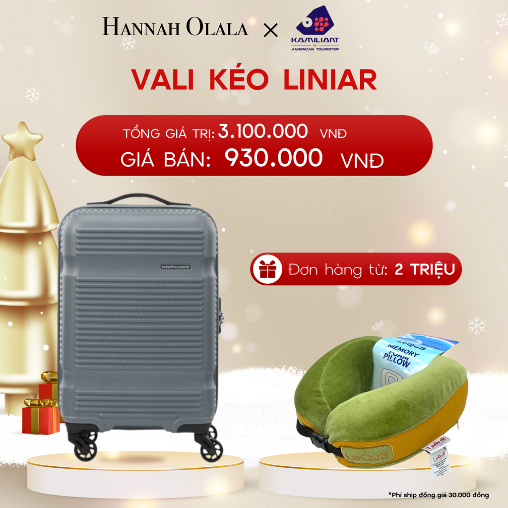  DEAL22: VALI KÉO LINIAR SIZE CABIN 