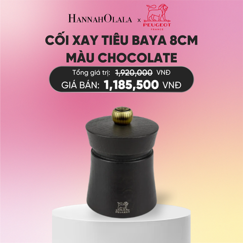  CỐI XAY TIÊU BAYA 8CM
MÀU CHOCOLATE 