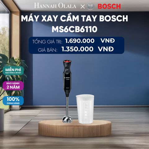  MÁY XAY CẦM TAY BOSCH MS6CB6110 