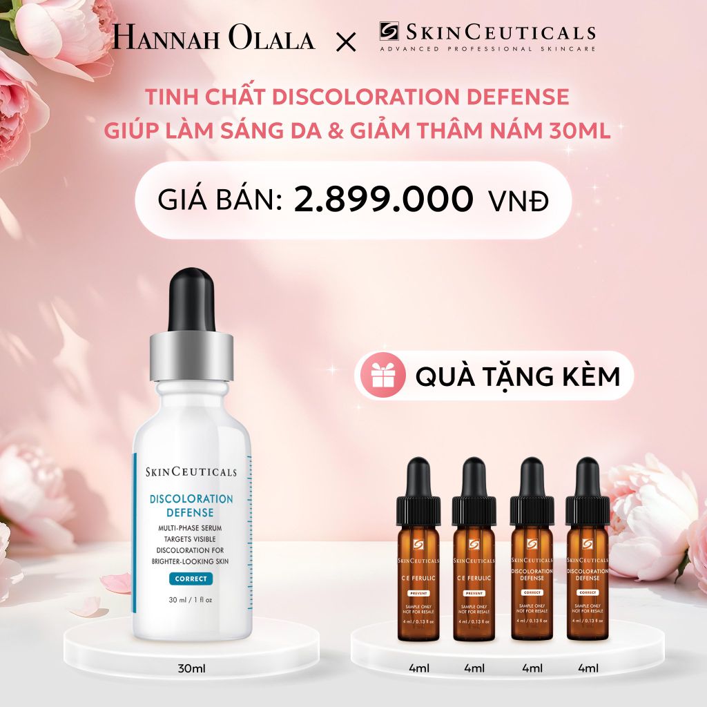 E119: DEAL 3: TINH CHẤT DISCOLORATION DEFENSE GIÚP LÀM SÁNG DA & GIẢM THÂM NÁM 30ML 