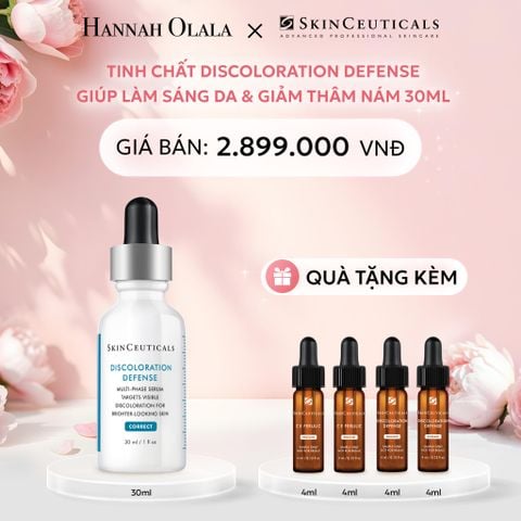  E119: DEAL 3: TINH CHẤT DISCOLORATION DEFENSE GIÚP LÀM SÁNG DA & GIẢM THÂM NÁM 30ML 