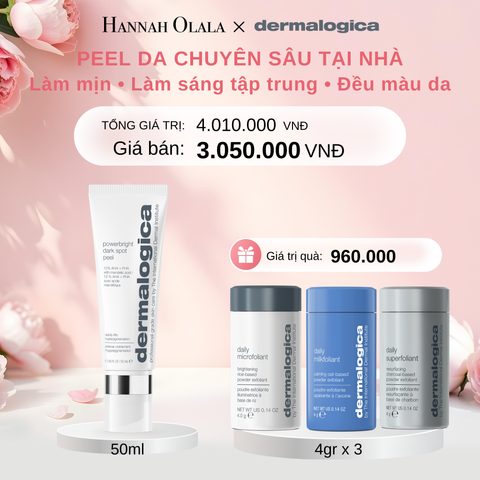  E428: DEAL 3: PEEL CẢI THIỆN BỀ MẶT DA LÀM SÁNG RÕ RỆT CÁC ĐỐM NÂU POWERBRIGHT DARK SPOT PEEL 50ML 