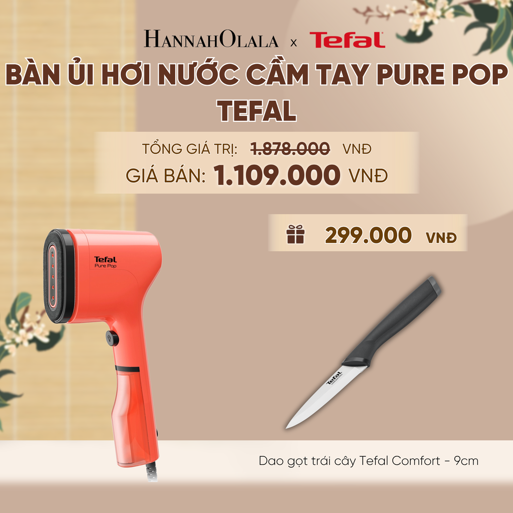  BÀN ỦI HƠI NƯỚC CẦM TAY PURE POP TEFAL - A1332 