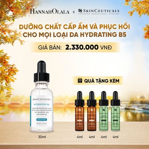  DƯỠNG CHẤT CẤP ẨM VÀ PHỤC HỒI CHO MỌI LOẠI DA SKIN CEUTICALS HYDRATING B5 30ML - E619 
