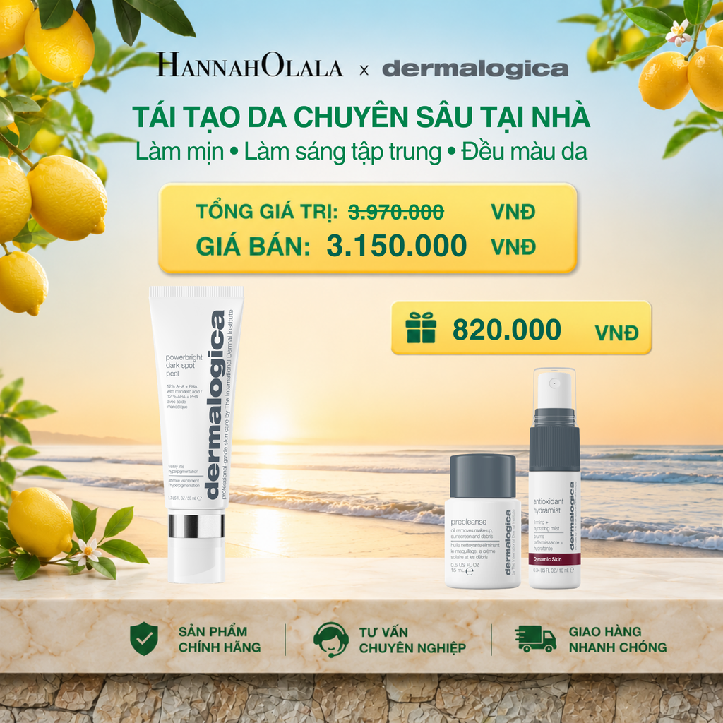  PEEL CẢI THIỆN BỀ MẶT DA LÀM SÁNG RÕ RỆT CÁC ĐỐM NÂU POWERBRIGHT DARK SPOT PEEL 50ML - DEAL 2 