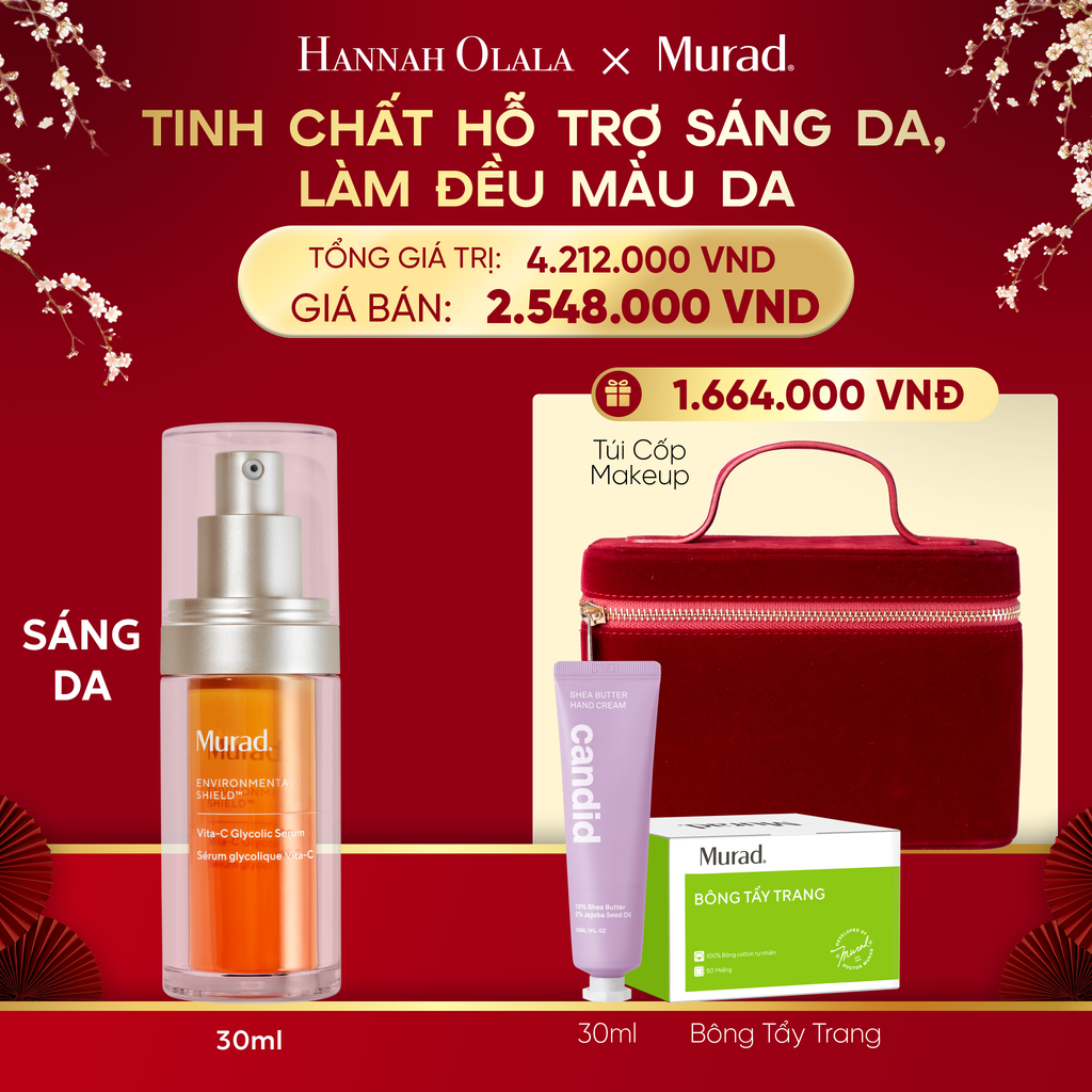  DEAL 3: TINH CHẤT HỖ TRỢ SÁNG DA, LÀM ĐỀU MÀU DA 30ML 