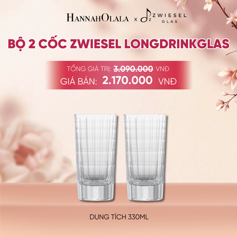  BỘ 2 CỐC ZWIESEL LONGDRINKGLAS - A822 