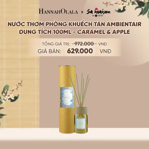  NƯỚC THƠM PHÒNG KHUẾCH TÁN AMBIENTAIR, DUNG TÍCH 100ML - DEAL 3 - A1810 