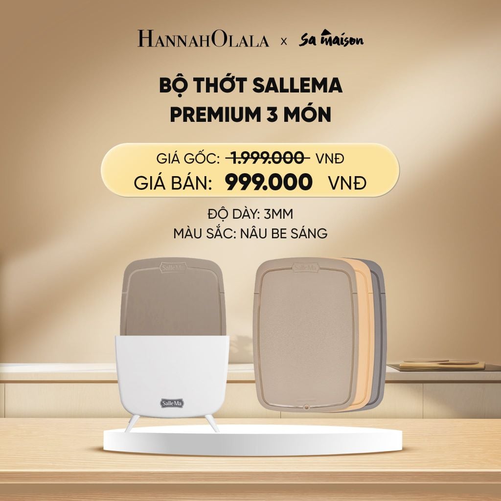  DEAL 18: BỘ THỚT SALLEMA PREMIUM 3 MÓN 