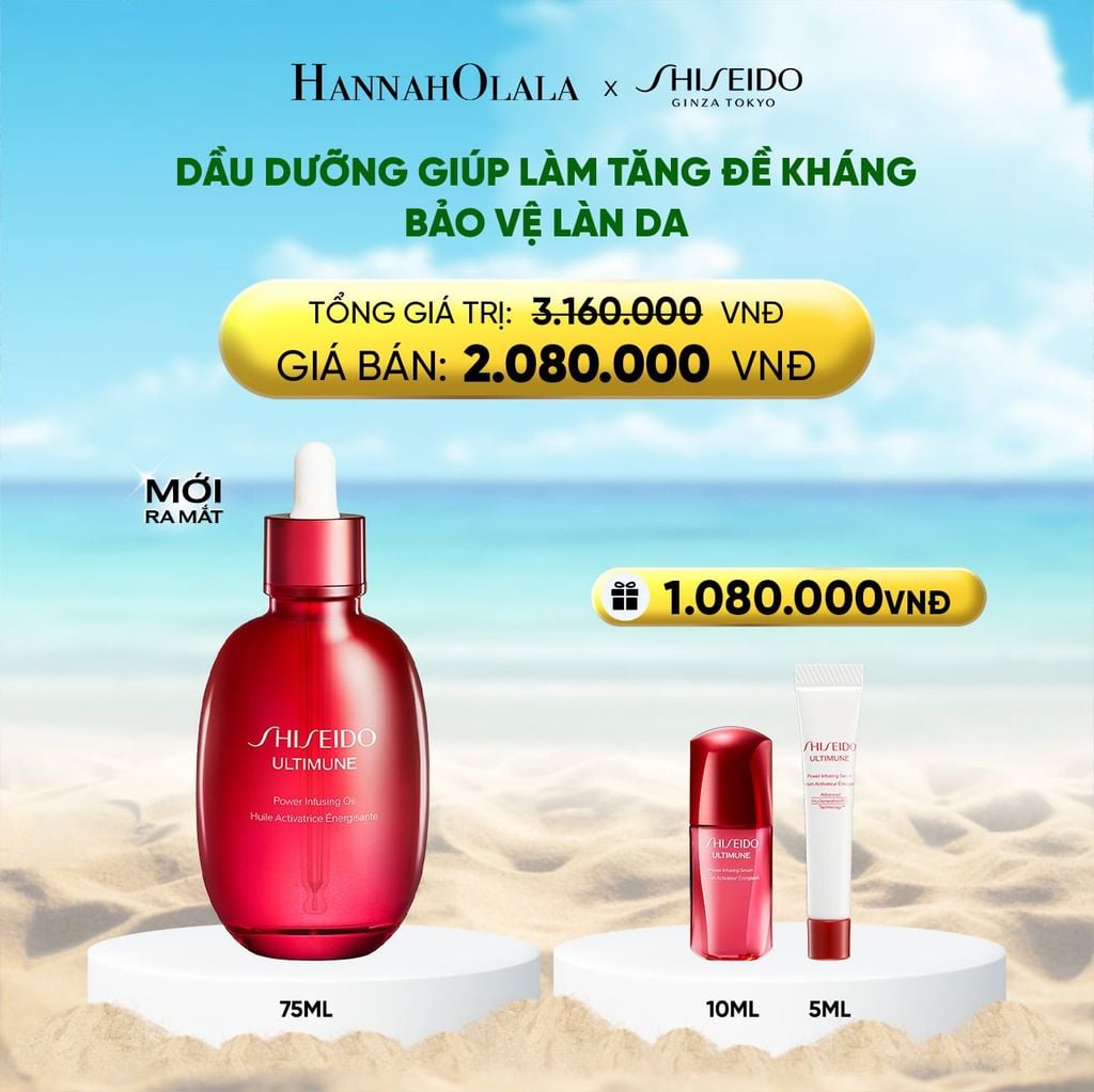  DEAL 3: [MỚI RA MẮT] DẦU DƯỠNG GIÚP LÀM TĂNG ĐỀ KHÁNG BẢO VỆ LÀN DA ADVANCED AGING CARE MULTI-USE OIL 75ML 