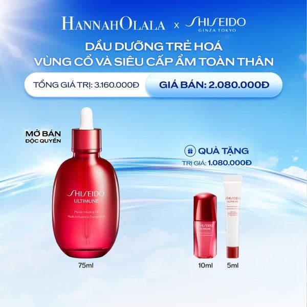  DEAL 3: [MỚI RA MẮT] DẦU DƯỠNG GIÚP LÀM TĂNG ĐỀ KHÁNG BẢO VỆ LÀN DA ADVANCED AGING CARE MULTI-USE OIL 75ML 