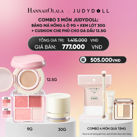  MÁ HỒNG 4 Ô + KEM LÓT + CUSHION HỒNG_A1378 