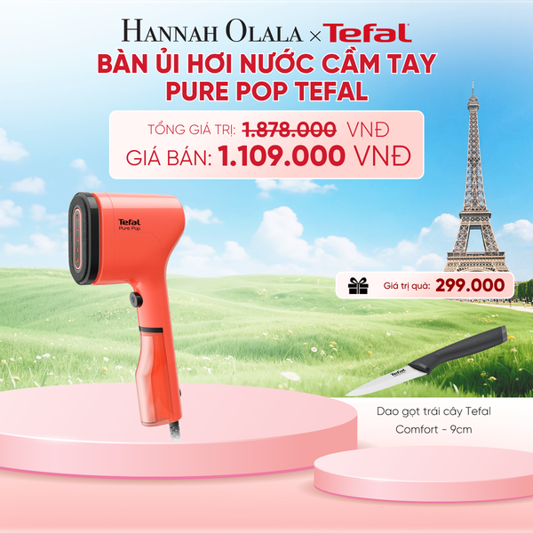  BÀN ỦI HƠI NƯỚC CẦM TAY PURE POP TEFAL - B237 