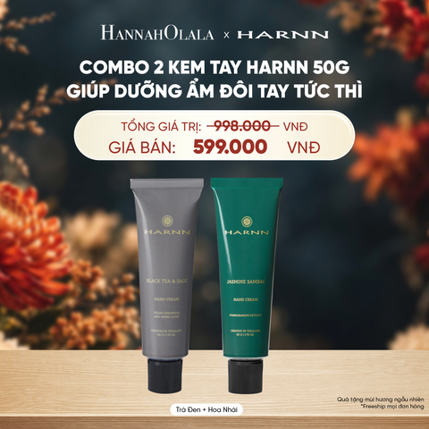  COMBO 2 KEM TAY HARNN 50G GIÚP DƯỠNG ẨM ĐÔI TAY TỨC THÌ - A4062 