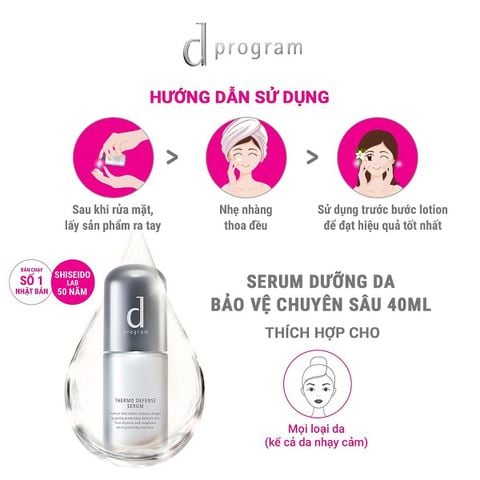  A42: DEAL 9: SERUM CÂN BẰNG NHIỆT ĐỘ DA D PROGRAM THERMO SERUM 40ML 