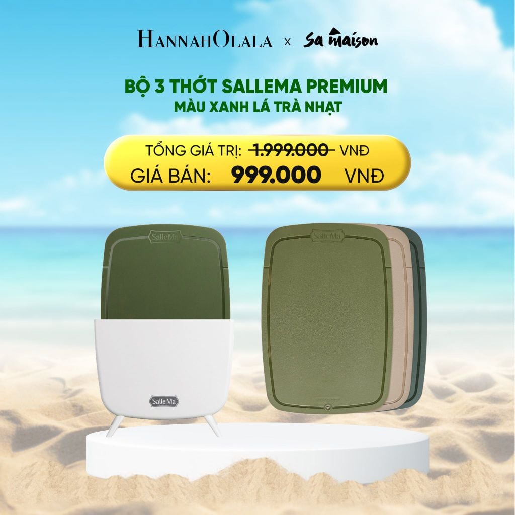  DEAL 6: BỘ THỚT SALLEMA PREMIUM 3 MÓN 