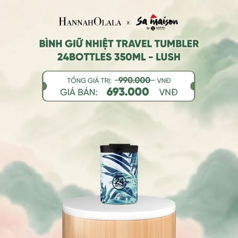  BÌNH GIỮ NHIỆT TRAVEL TUMBLER 24BOTTLES 350ML - DEAL 1 - A1735 