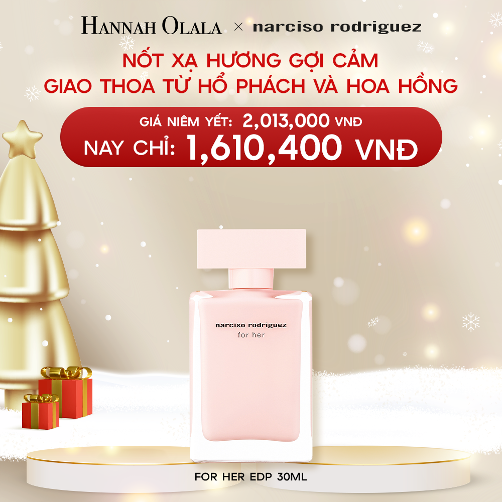  A215_DEAL 1.1: Nước Hoa nữ Narciso Rodriguez For Her Eau De Parfum 30ml 