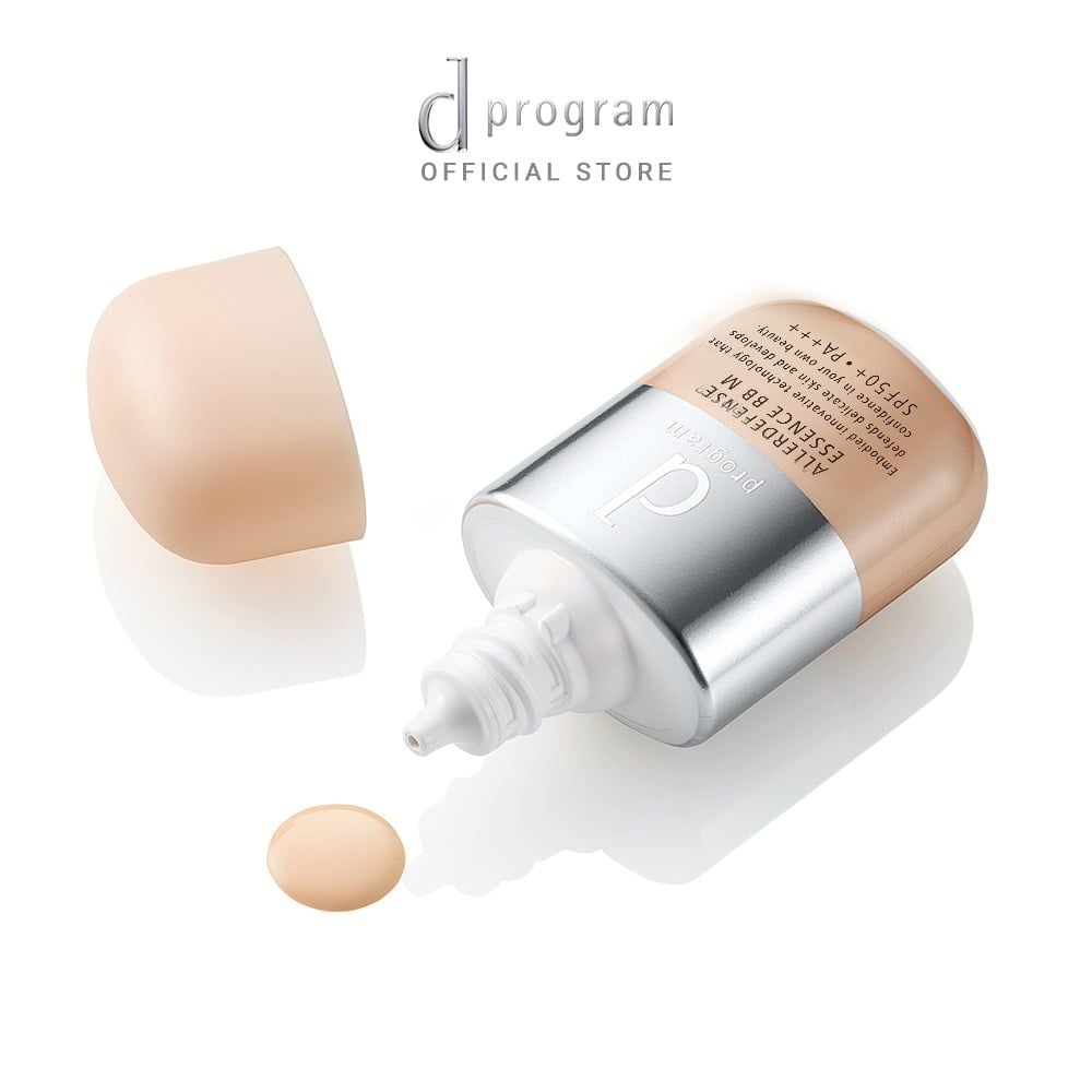  DEAL 14: KEM CHỐNG NẮNG TRANG ĐIỂM DẠNG TINH CHẤT DÀNH CHO DA NHẠY CẢM DPROGRAM ALLERDEFENSE ESSENCE BB TÔNG TỰ NHIÊN 40ML, SPF43, PA+++ 