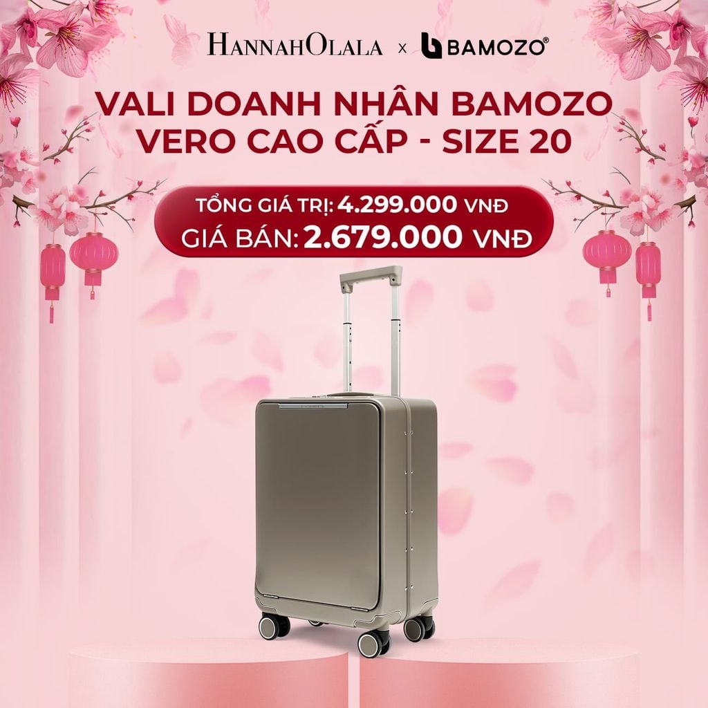  DEAL 5: VALI DOANH NHÂN BAMOZO VERO KHUNG NHÔM CAO CẤP 