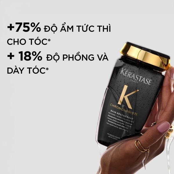  [LẦN ĐẦU RA MẮT] DẦU GỘI KÉRASTASE CHRONOLOGISTE GIÚP GIẢM DẤU HIỆU LÃO HÓA TÓC - BAIN RÉGÉNÉRANT 250ML - L073 
