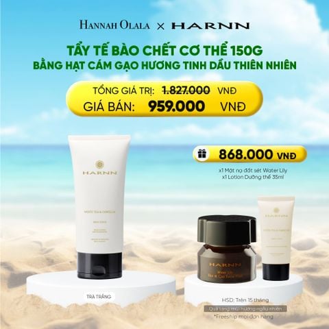  DEAL 3: TẨY TẾ BÀO CHẾT CƠ THỂ BODY SCRUB 150G BẰNG HẠT CÁM GẠO HƯƠNG TINH DẦU THIÊN NHIÊN 