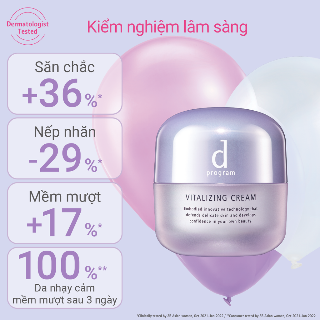  A41: DEAL 8: KEM DƯỠNG NGĂN NGỪA LÃO HÓA D PROGRAM VITALIZING CREAM 45G 