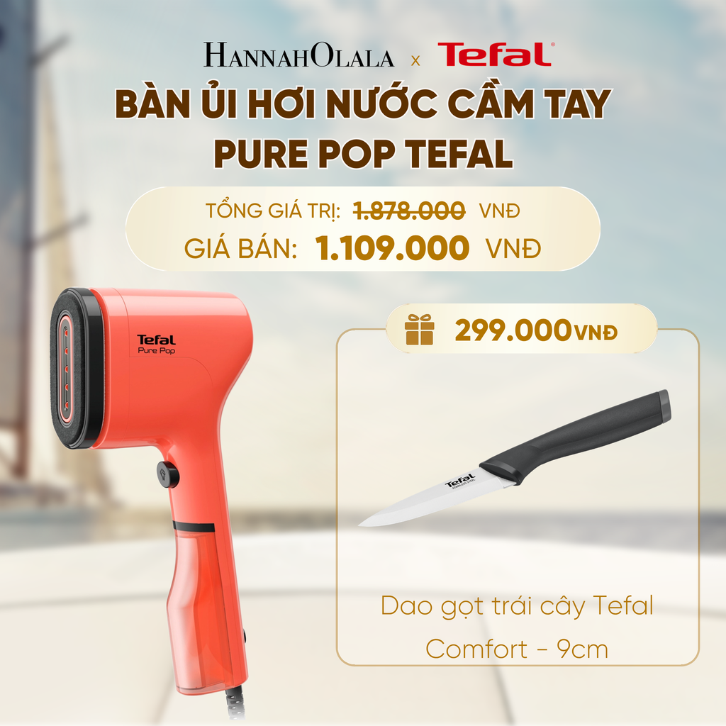  BÀN ỦI HƠI NƯỚC CẦM TAY PURE POP TEFAL DT2020E1 