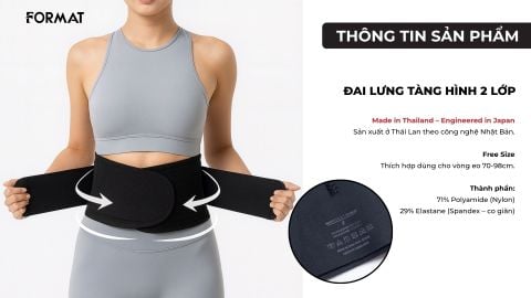  ĐAI LƯNG 2 LỚP FORMAT - 10005137 - DEAL 6 