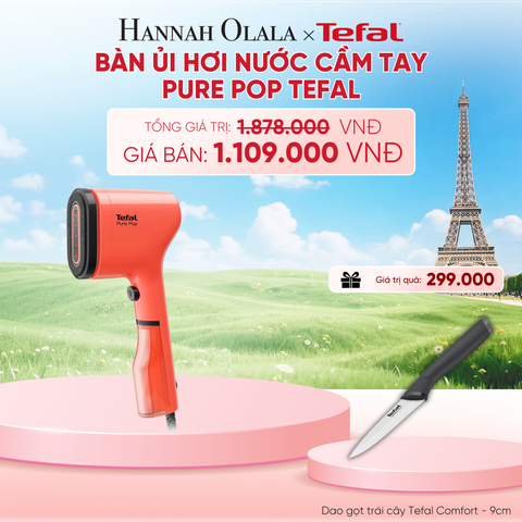  BÀN ỦI HƠI NƯỚC CẦM TAY PURE POP TEFAL - B237 