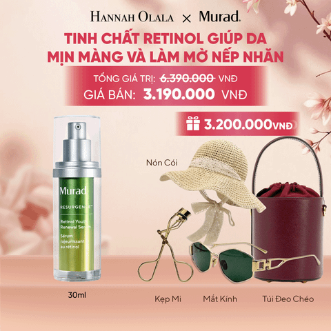  TINH CHẤT RETINOL GIÚP DA MỊN MÀNG VÀ LÀM MỜ NẾP NHĂN 30ML 