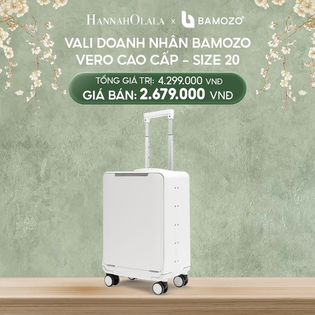  DEAL 5: VALI DOANH NHÂN BAMOZO VERO KHUNG NHÔM CAO CẤP 