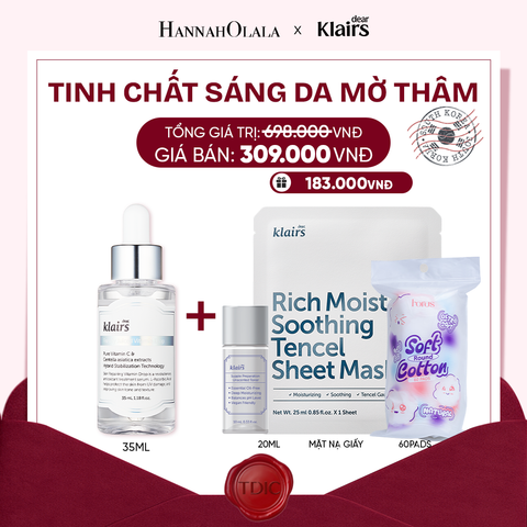 DEAR, KLAIRS TINH CHẤT FRESHLY JUICED VITAMIN DROP 35ML_M80 