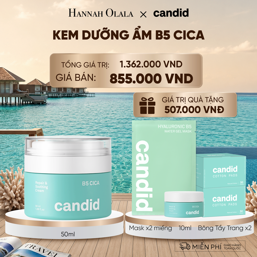  KEM DƯỠNG ẨM B5 CICA - DEAL 3: 