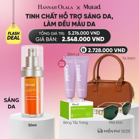  TINH CHẤT HỖ TRỢ SÁNG DA, LÀM ĐỀU MÀU DA 30ML - DEAL 12:_ A976 