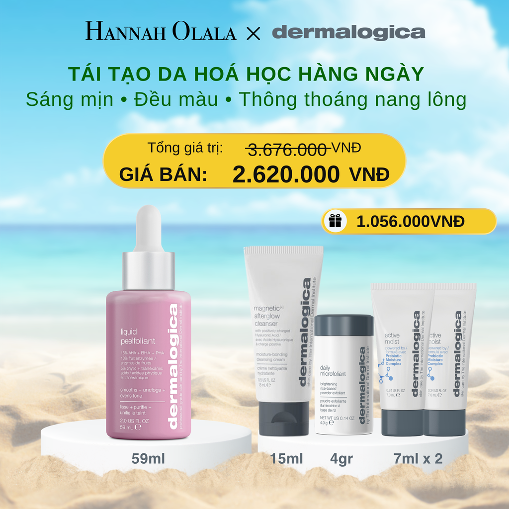  DEAL 3: PEEL CẢI THIỆN BỀ MẶT DA HÀNG NGÀY PHIÊN BẢN NÂNG CẤP LIQUID PEELFOLIANT 59ML 
