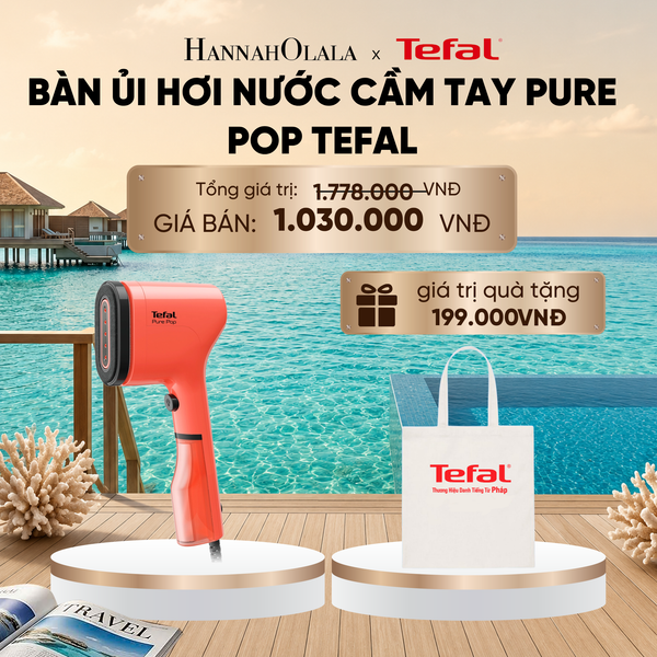  BÀN ỦI HƠI NƯỚC CẦM TAY PURE POP TEFAL_ D500 