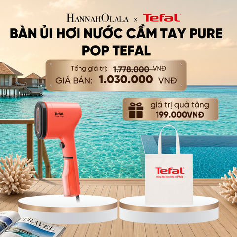  BÀN ỦI HƠI NƯỚC CẦM TAY PURE POP TEFAL_ D500 