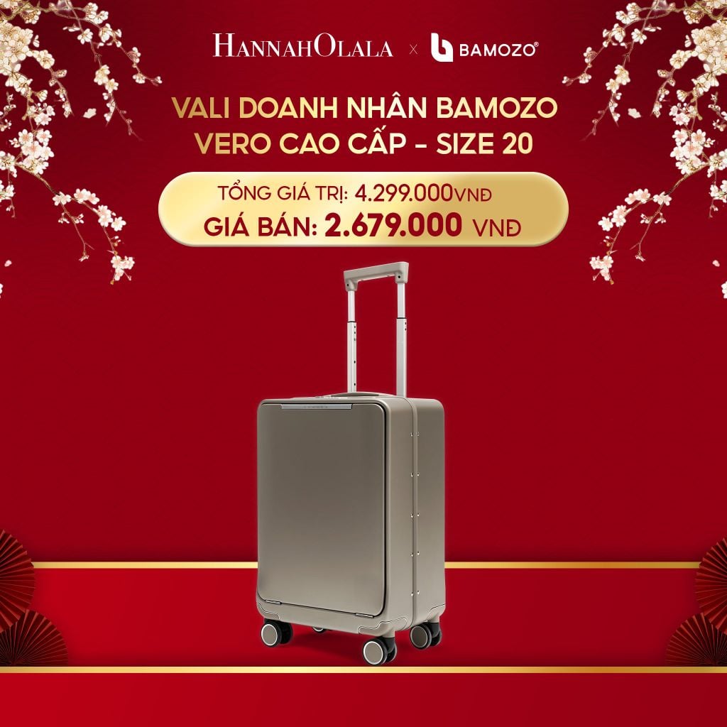  A1018_DEAL 5: VALI DOANH NHÂN BAMOZO VERO KHUNG NHÔM CAO CẤP 