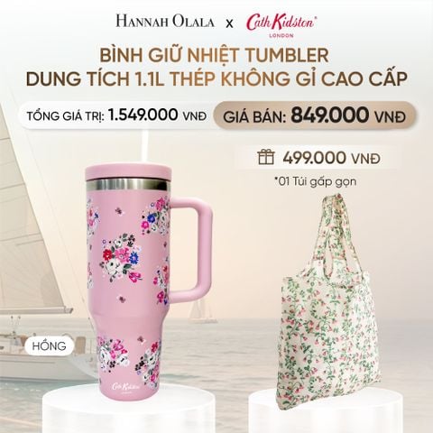  BÌNH GIỮ NHIỆT TUMBLER CATH KIDSTON DUNG TÍCH 1.1L THÉP KHÔNG GỈ CAO CẤP _ DEAL 3 