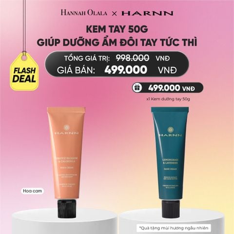  KEM TAY HARNN 50G GIÚP DƯỠNG ẨM ĐÔI TAY TỨC THÌ - FLASH DEAL_A1449 