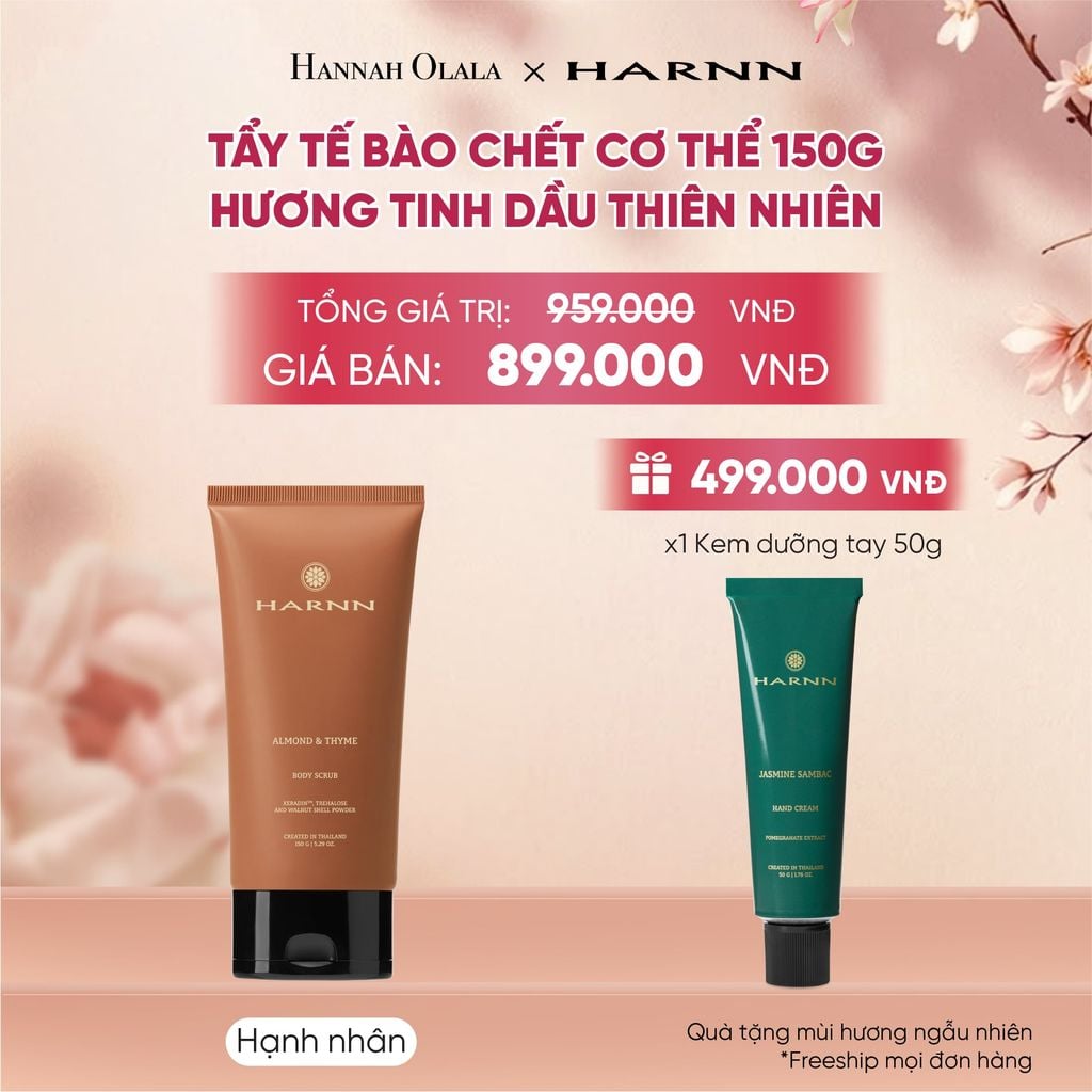  TẨY TẾ BÀO CHẾT CƠ THỂ BODY SCRUB 150G BẰNG HẠT CÁM GẠO HƯƠNG TINH DẦU THIÊN NHIÊN - A1406 