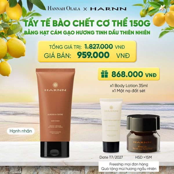  TẨY TẾ BÀO CHẾT CƠ THỂ BODY SCRUB 150G BẰNG HẠT CÁM GẠO HƯƠNG TINH DẦU THIÊN NHIÊN 