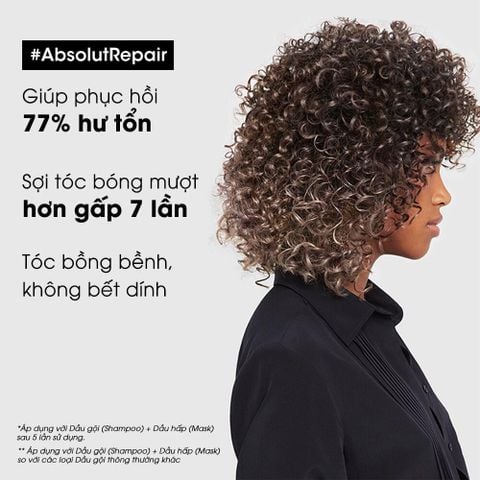  DẦU HẤP BƠ PHỤC HỒI HƯ TỔN TOÀN DIỆN L'ORÉAL PROFESSIONNEL ABSOLUT REPAIR 250ML - A739 