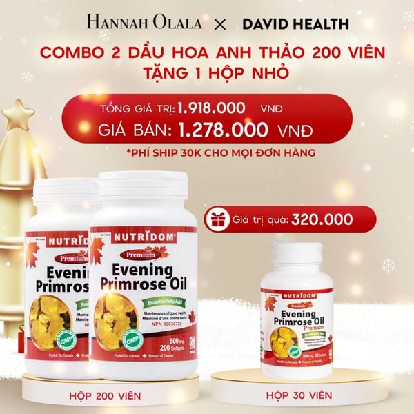  A1444_FLASH DEAL 1: MUA 2 HỘP DẦU HOA ANH THẢO CHIỀU (200 VIÊN) 